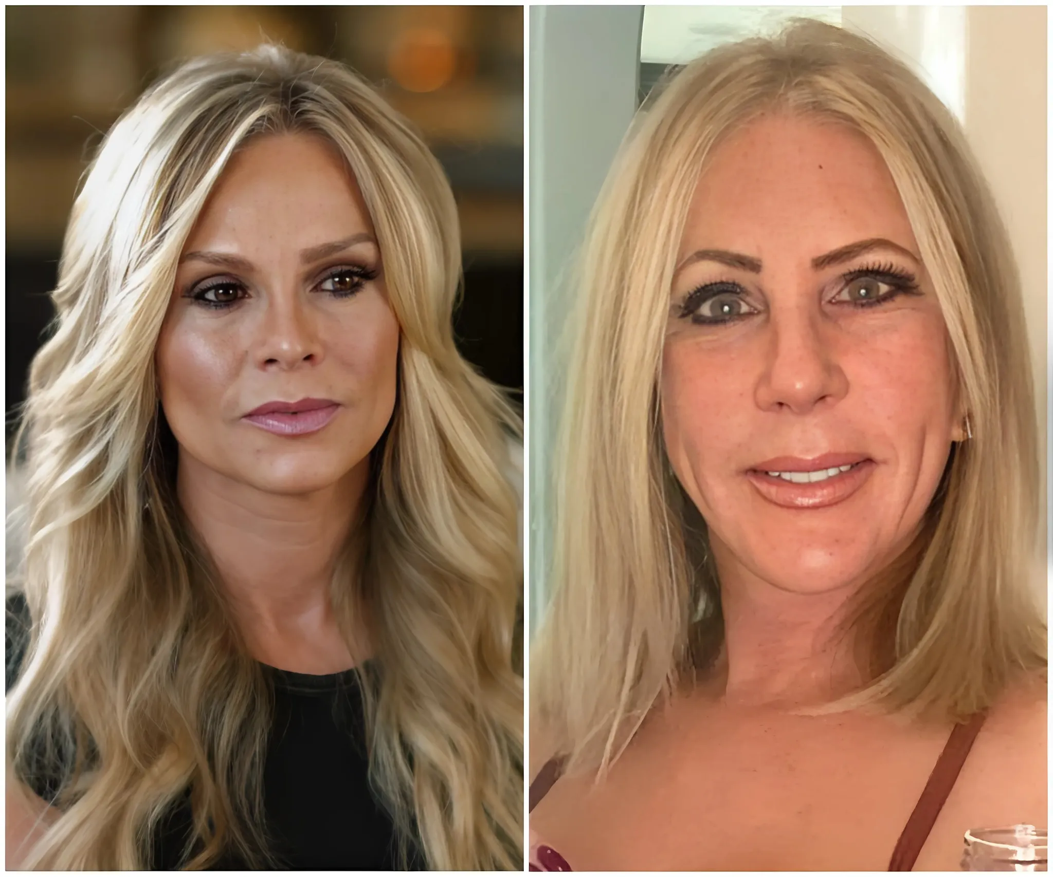 "RHOC's Tamra attacks Vicki for mentioning daughter Sidney, threatens to sue and accuses Vicki of favoring Brooks instead of her daughter, while also revealing the reason for Eddie's absence and sharing new information about son Spencer"