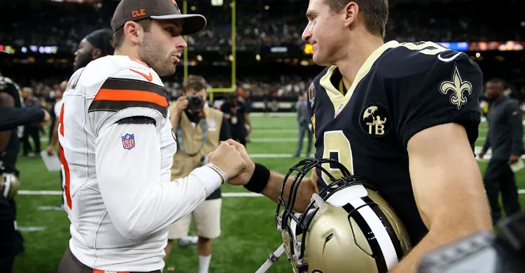 Drew Brees Heaps Praise On “Cocky” Baker Mayfield