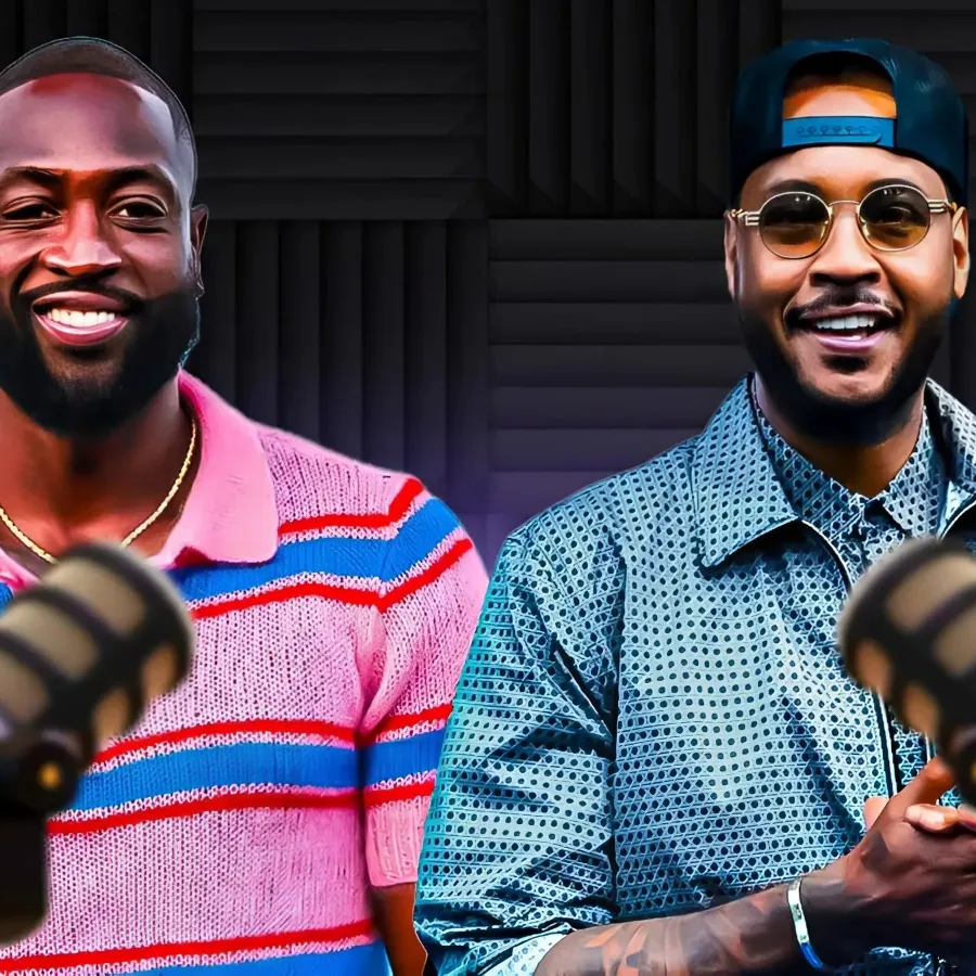 Carmelo Anthony, Dwyane Wade roast this 'nasty' former jersey