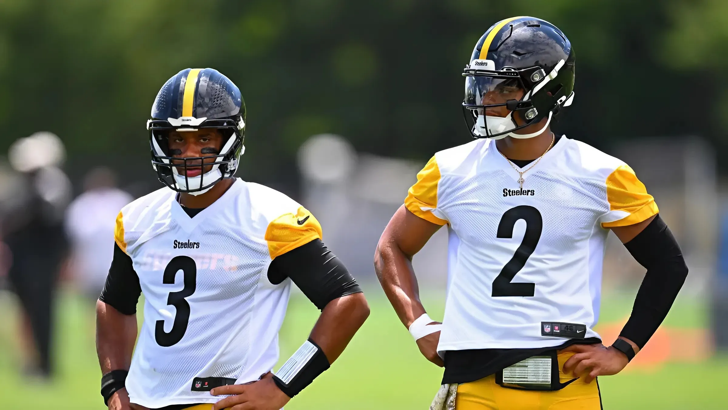 Russell Wilson hampered by calf issue, leaving chance of Justin Fields' Steelers debut