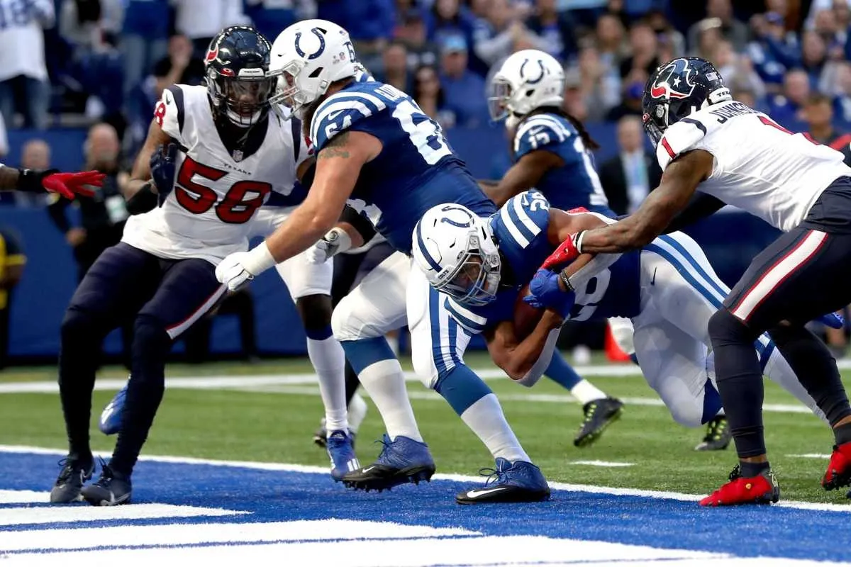 Will the weather affect the Houston Texans' opening-day contest against the Indianapolis Colts?