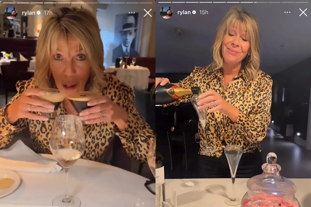 Ruth Langsford is VERY hungover after boozy night watching naked men at Rylan Clark’s house with Lizzie Cundy ngocc