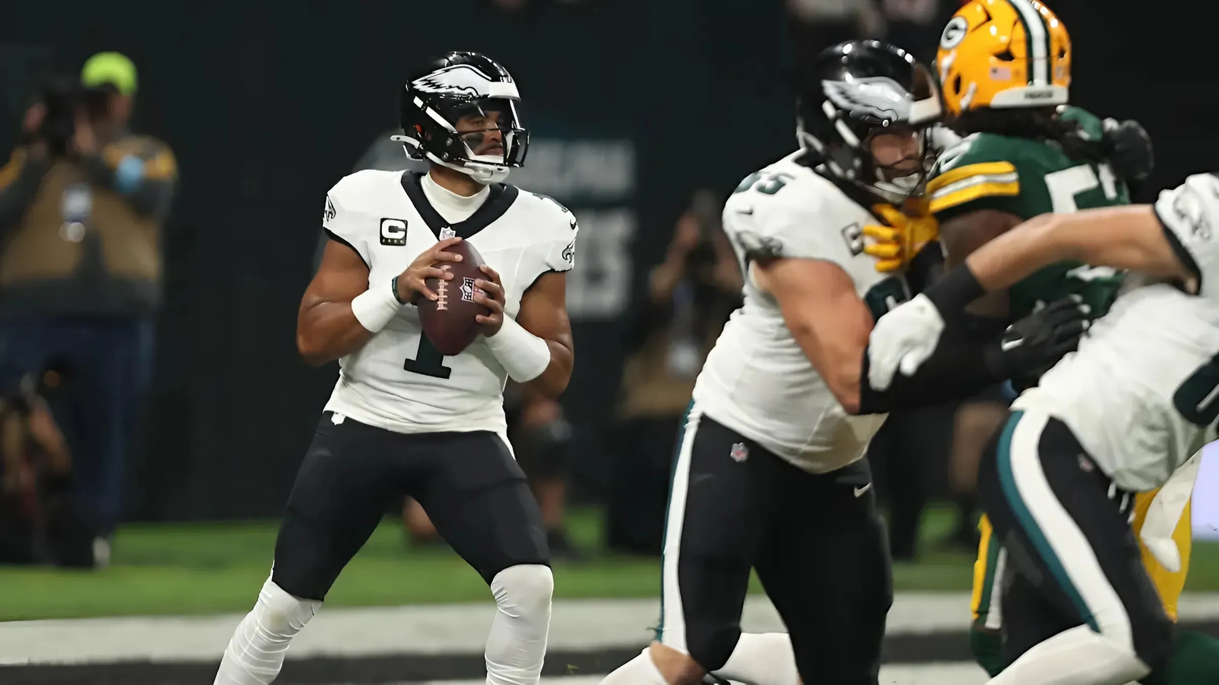 Jalen Hurts destroys his Eagles training camp narrative with quick INT vs Packers