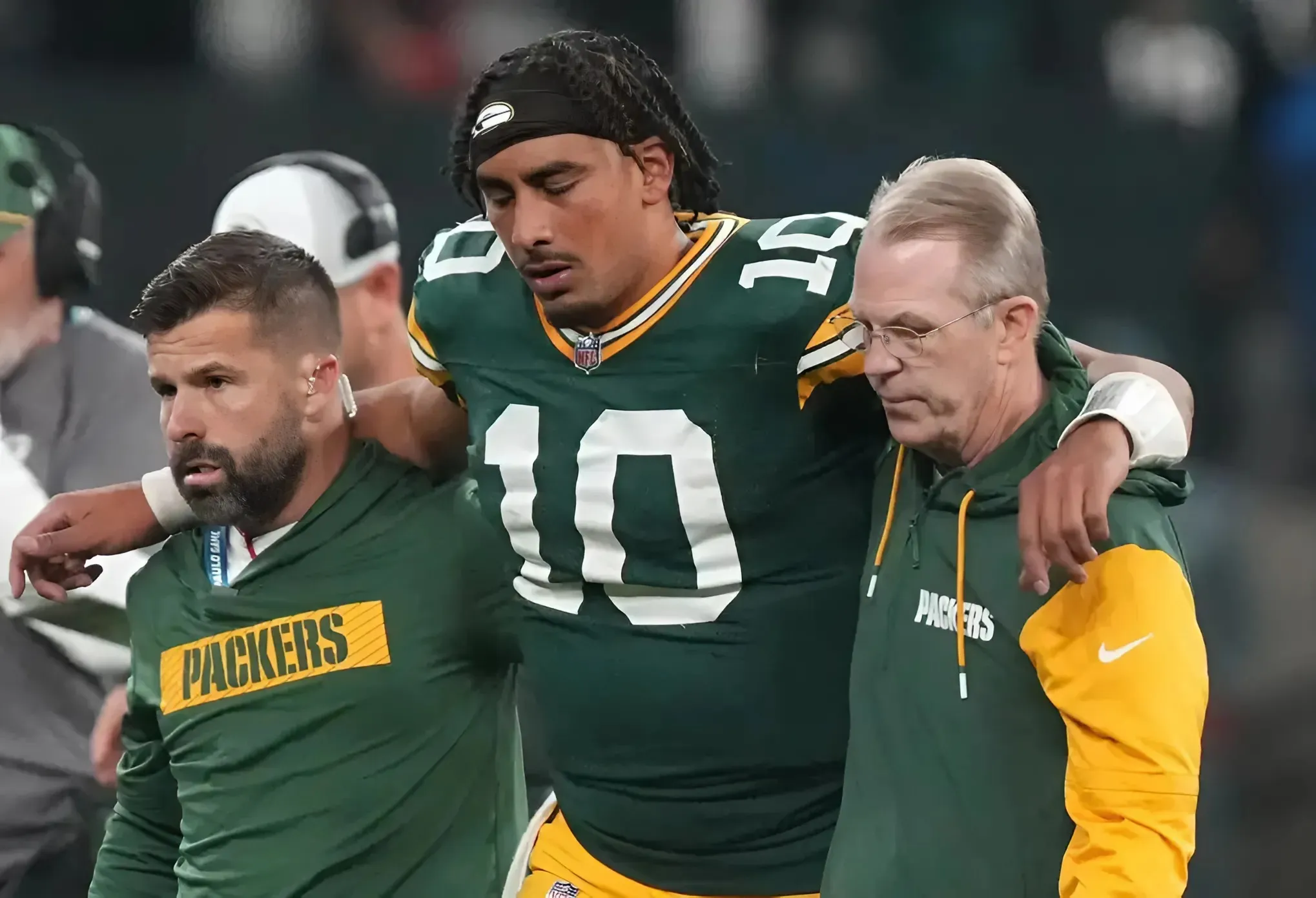 NFL Fans Blame Brazil’s Slippery Field For Jordan Love’s Nasty Injury, Ruining Green Bay Packers Season