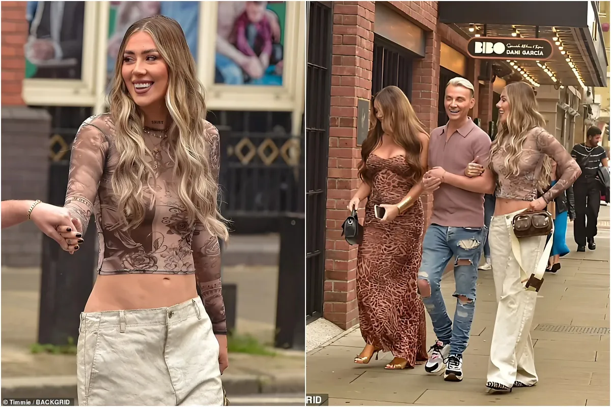 Demi Sims shows off her toned abs in a crop top as she celebrates her 28th birthday with her sister Frankie and the TOWIE cast after teasing her 'return' to the show liennhi