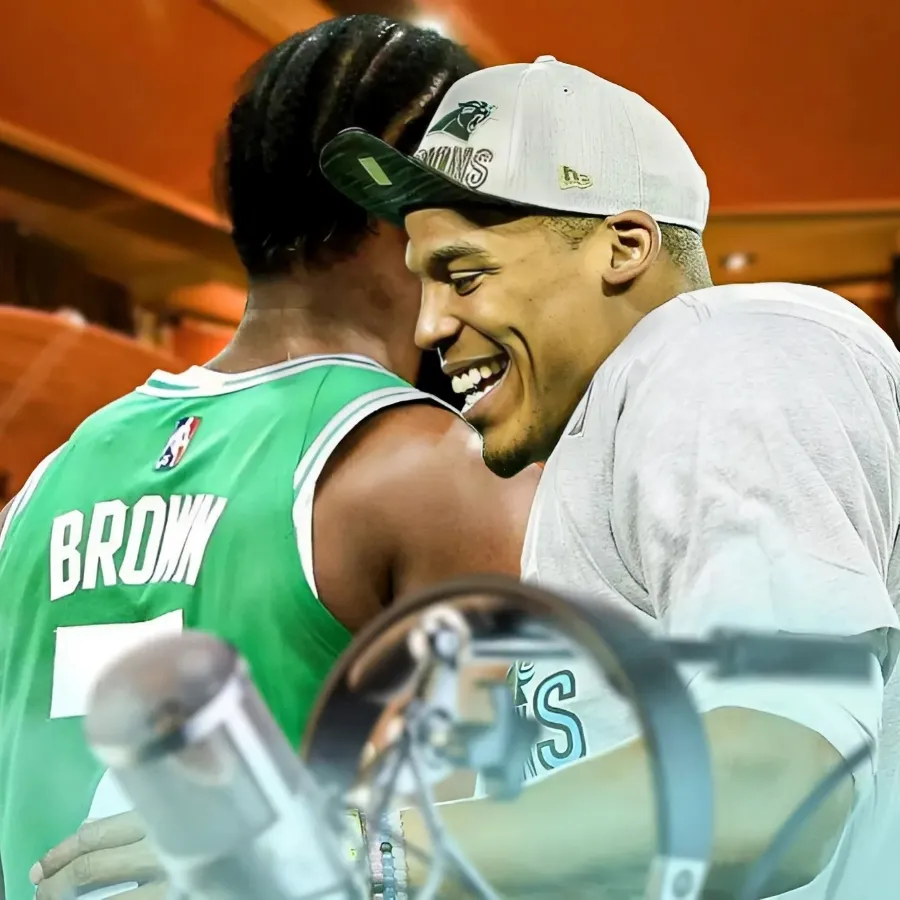 Cam Newton sends Celtics' Jaylen Brown reality check over rap career