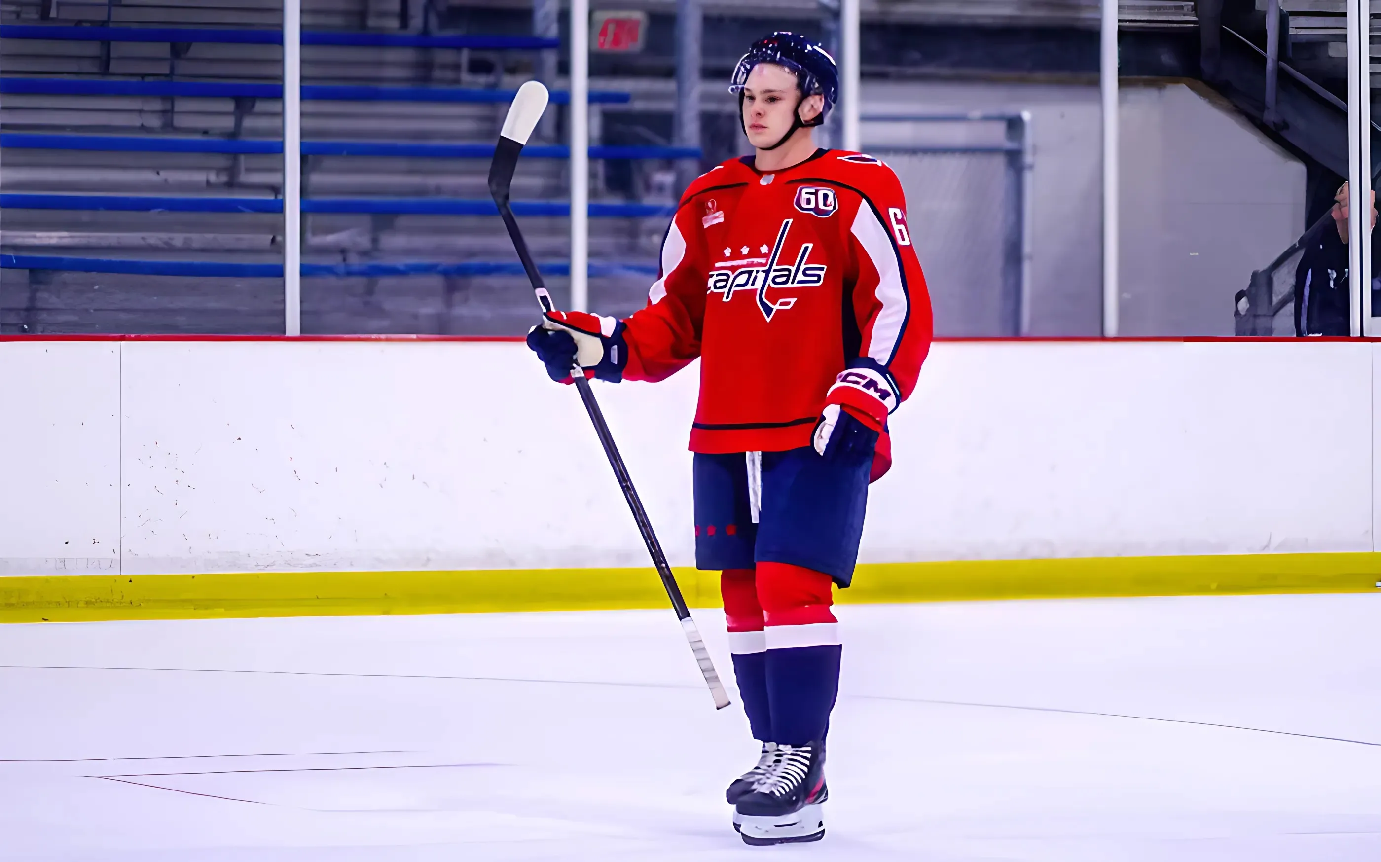 Miroshnichenko Wants To Be 20-Goal Scorer, Has High Expectations For Himself Going Into Second Season With Capitals trucc