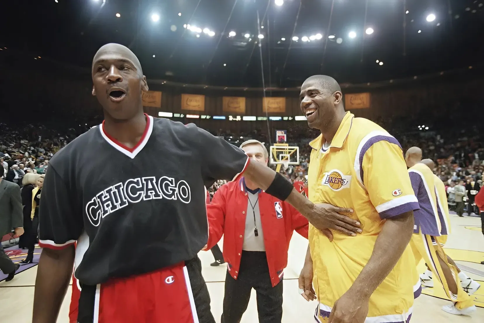 Michael Jordan could be surpassed by Magic Johnson as the wealthiest athlete ever