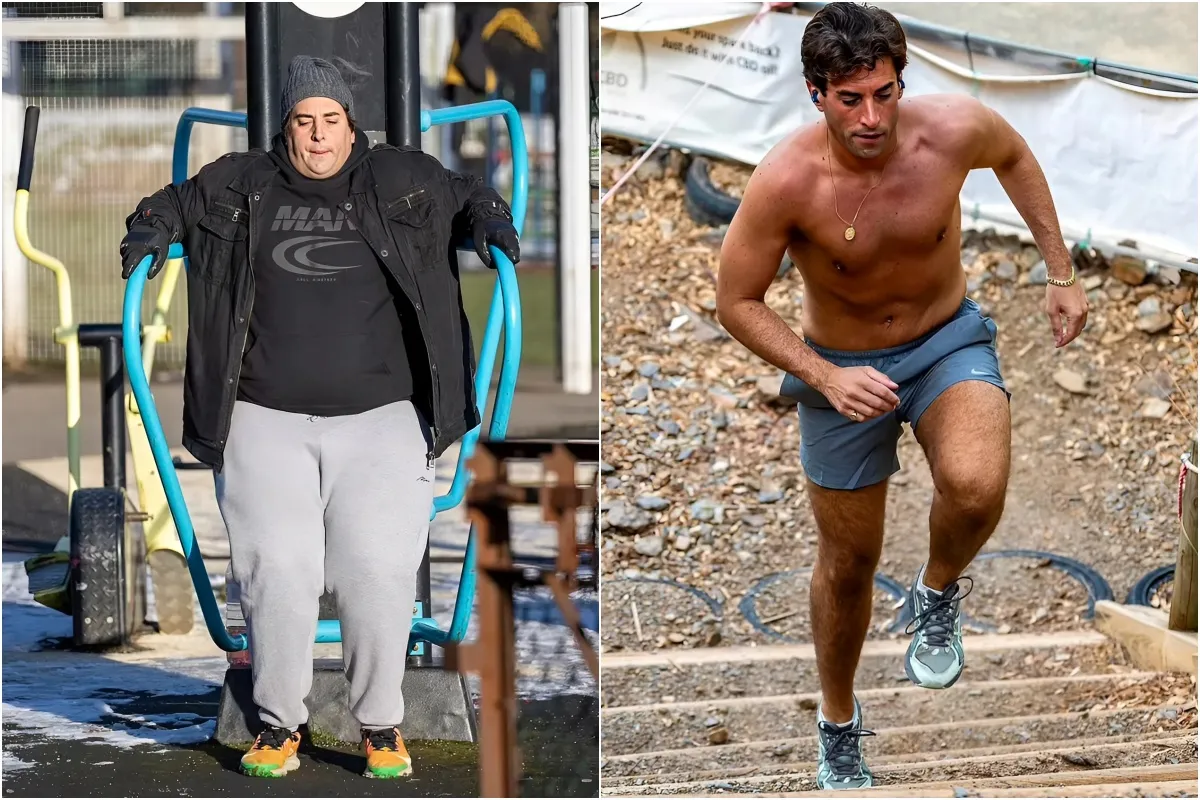 James Argent shows off his toned physique as he works out in Marbella - months after debuting his staggering 14-stone weight loss liennhi