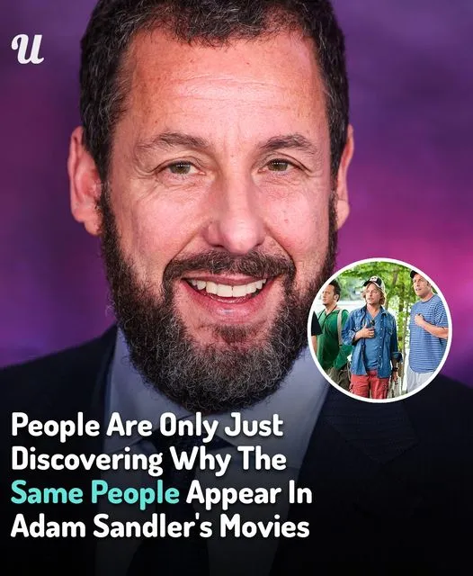 Adam Sandler Movies Always Have The Same People Appearing In Them And People Are Just Discovering Why