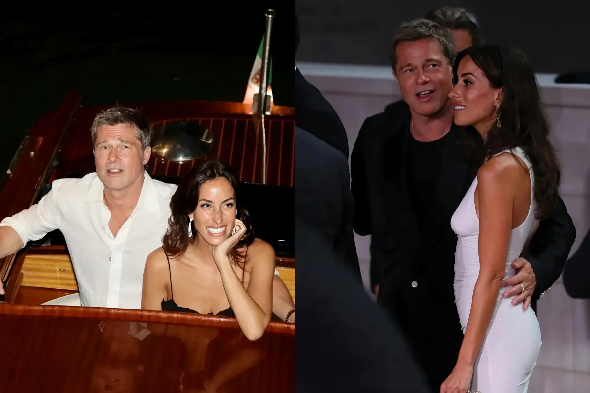 Exclusive | Brad Pitt and Ines de Ramon appeared 'very affectionate' away from the cameras before double date with George and Amal Clooney in Venice ngocc