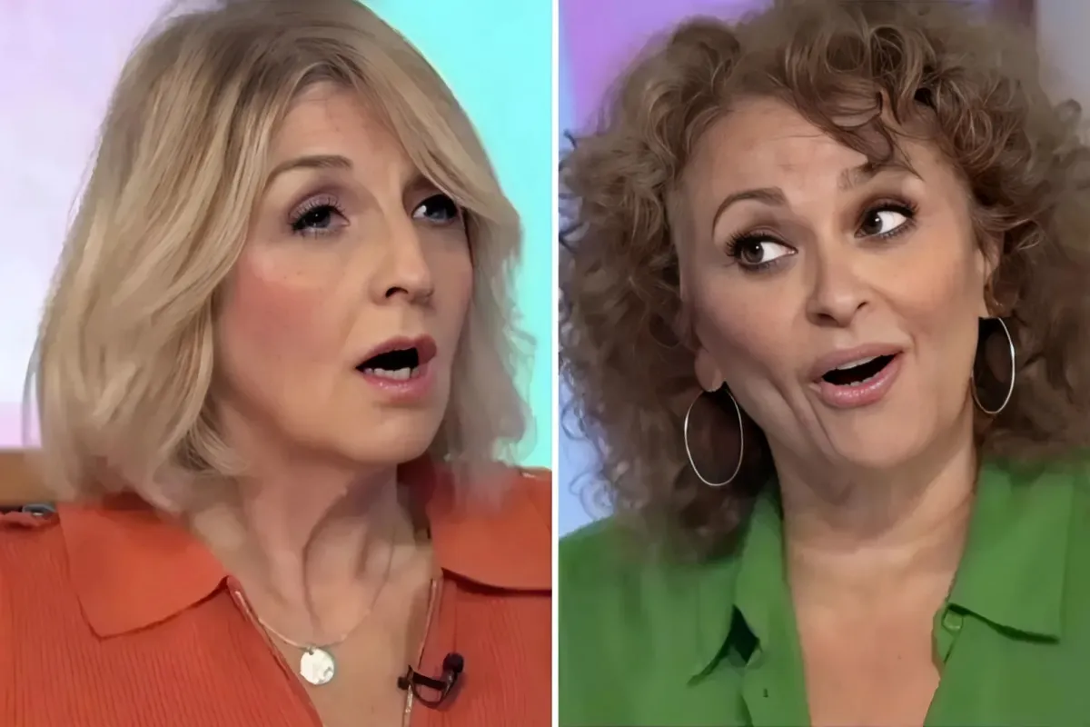 Loose Women's Nadia Sawalha calls out co-star but is told 'you've got a cheek' ngocc