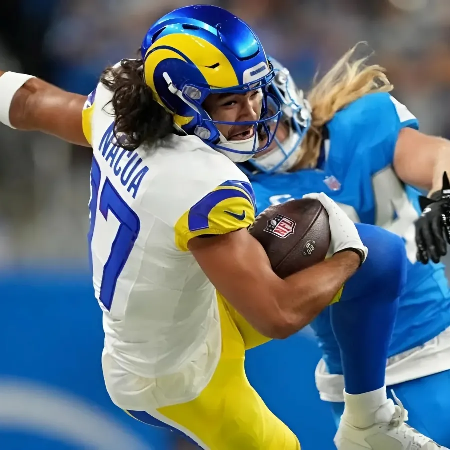 2 starters, including Puka Nacua, are questionable to return vs. Lions