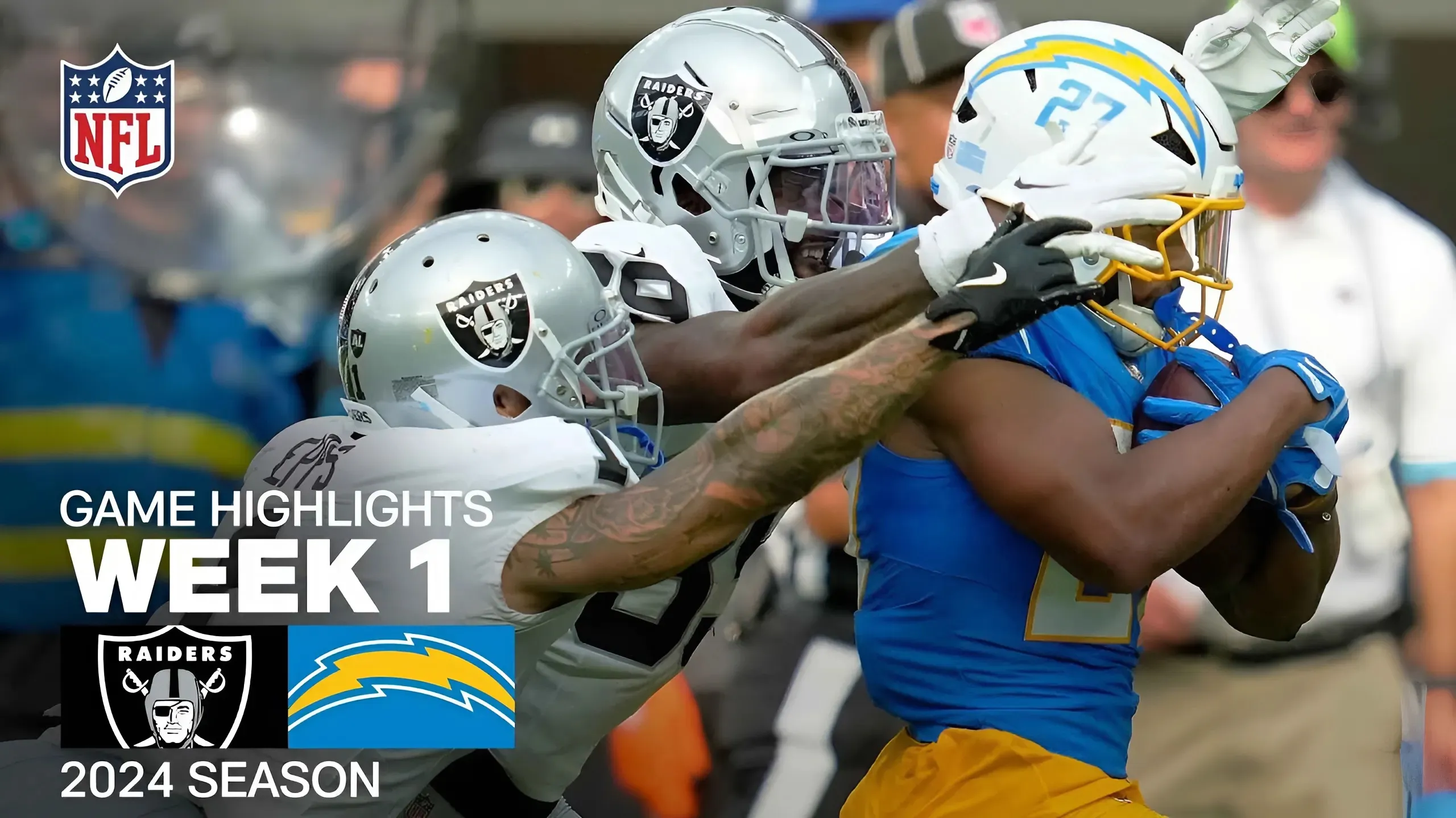 Los Angeles Chargers defeat Las Vegas Raiders in Jim Harbaugh's coaching debut with team