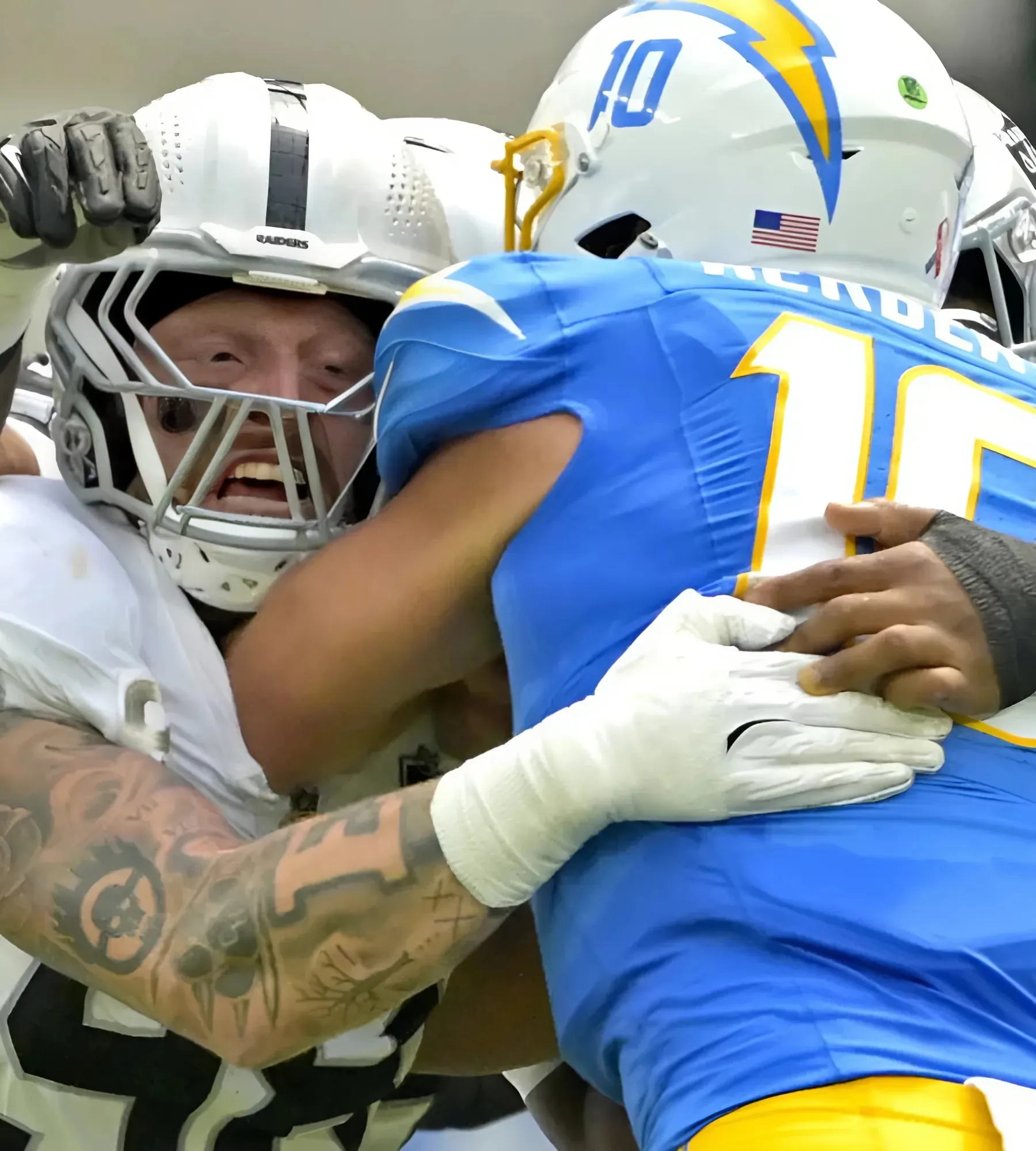 Las Vegas Raiders defensive end Maxx Crosby gets straight to the point after Week 1 loss to Chargers