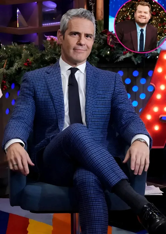 Andy Cohen Accuses James Corden's 'Late Late Show' of Copying 'Watch What Happens Live' Set Design - lulu