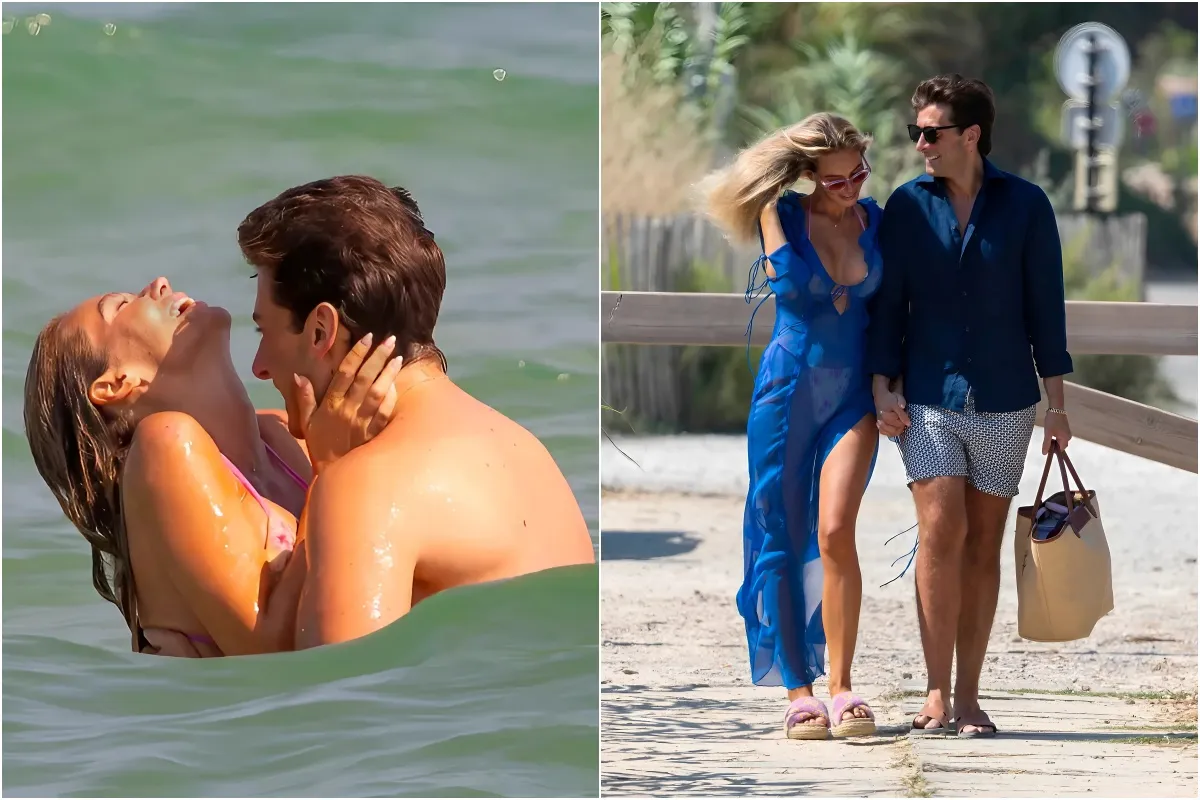 James Argent passionately snogs former Miss Sweden Nicoline Artursson as they enjoy steamy sea clinch liennhi