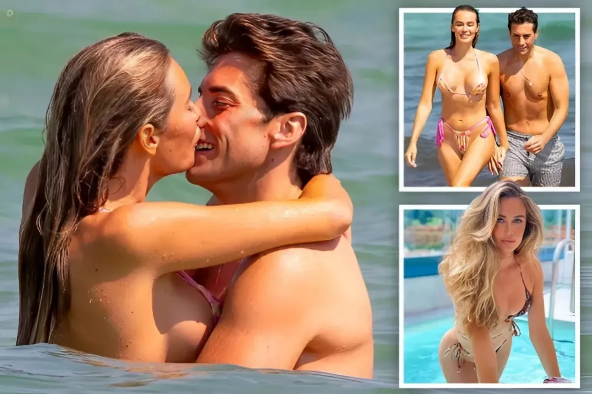 James Argent passionately snogs former Miss Sweden Nicoline Artursson as they enjoy steamy sea clinch ngocc