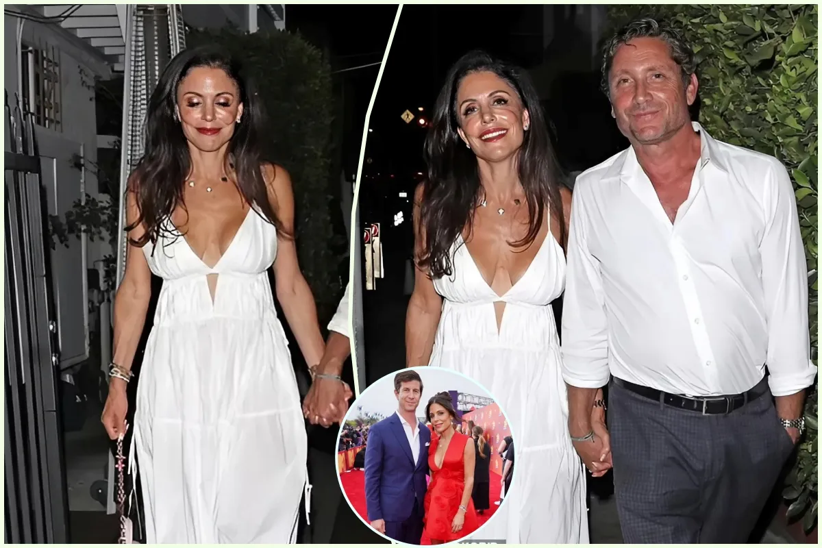 Bethenny Frankel holds hands with businessman Tom Villante on dinner date - four months after split from Paul Bernon-quang