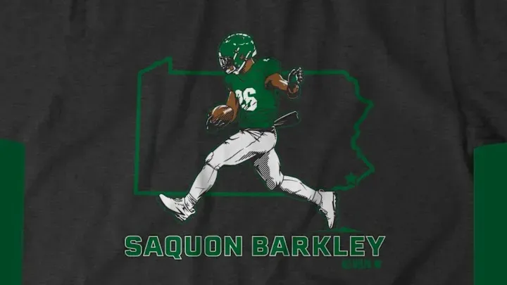 Philadelphia Eagles fans need this Saquon Barkley shirt