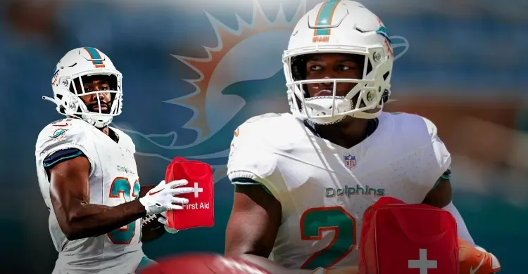 Dolphins get worrisome De'Von Achane, Raheem Mostert injury updates ahead of Bills showdown