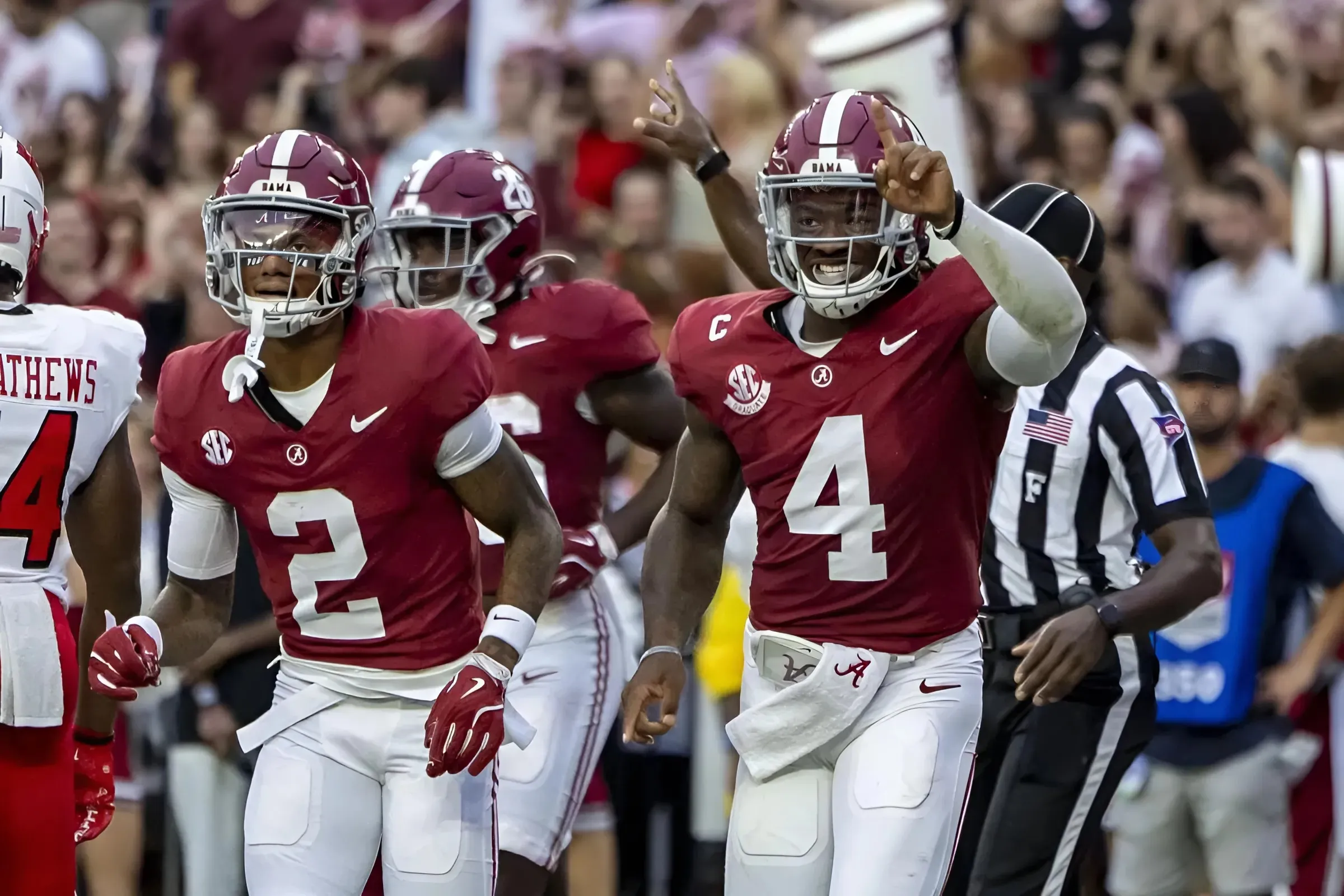 Alabama’s Jalen Milroe on what impresses him about Ryan Williams: ‘He’s the truth’