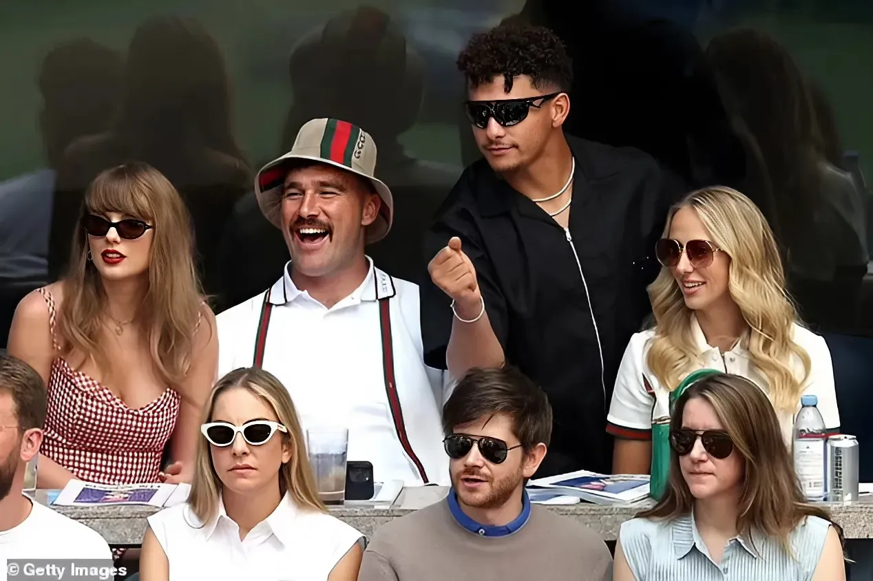 Swifties uncover mystery behind cute photo of Patrick, Brittany Mahomes at US Open