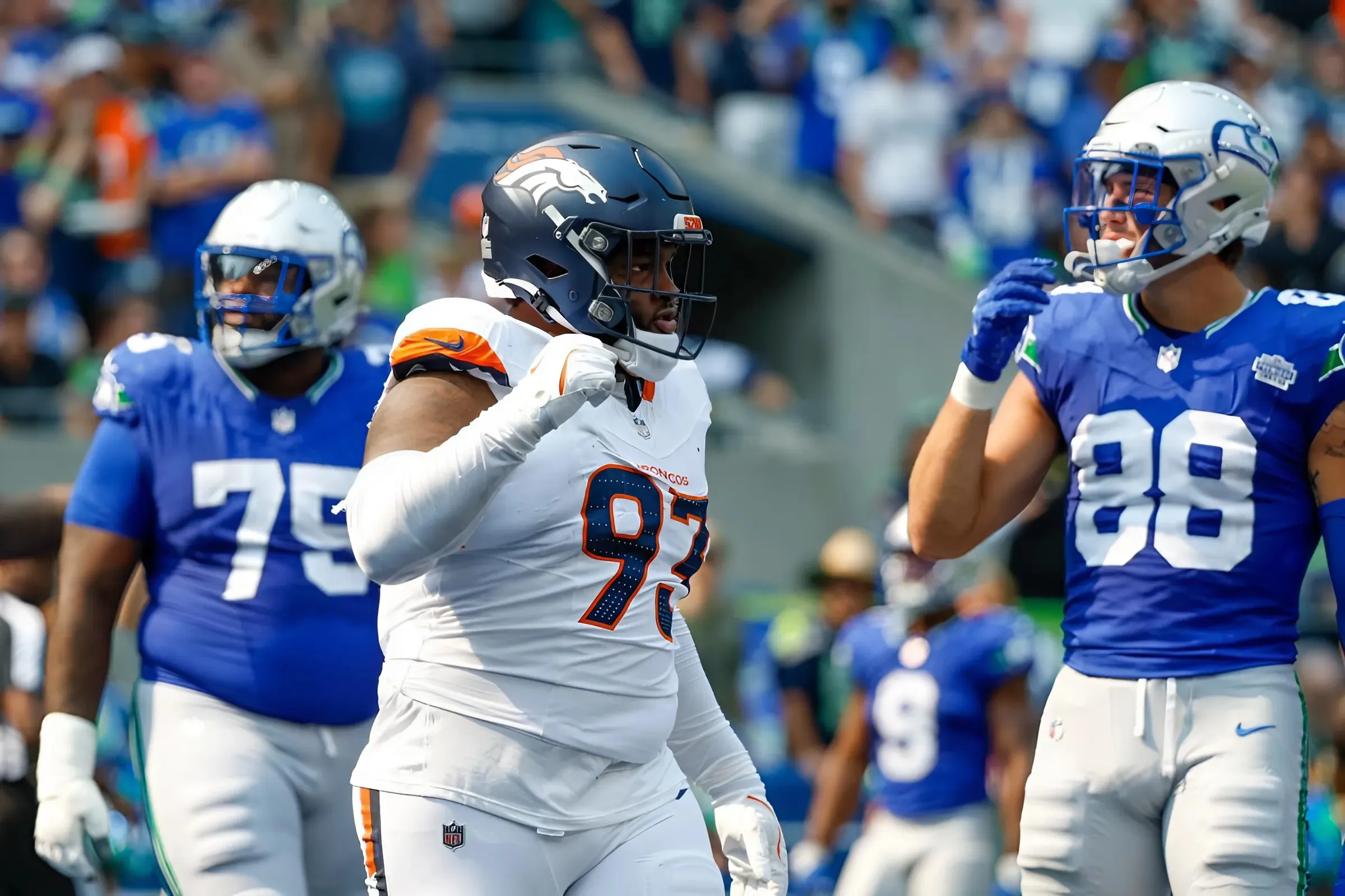 Seahawks HC Mike Macdonald offers honest evaluation of OL play in Week 1