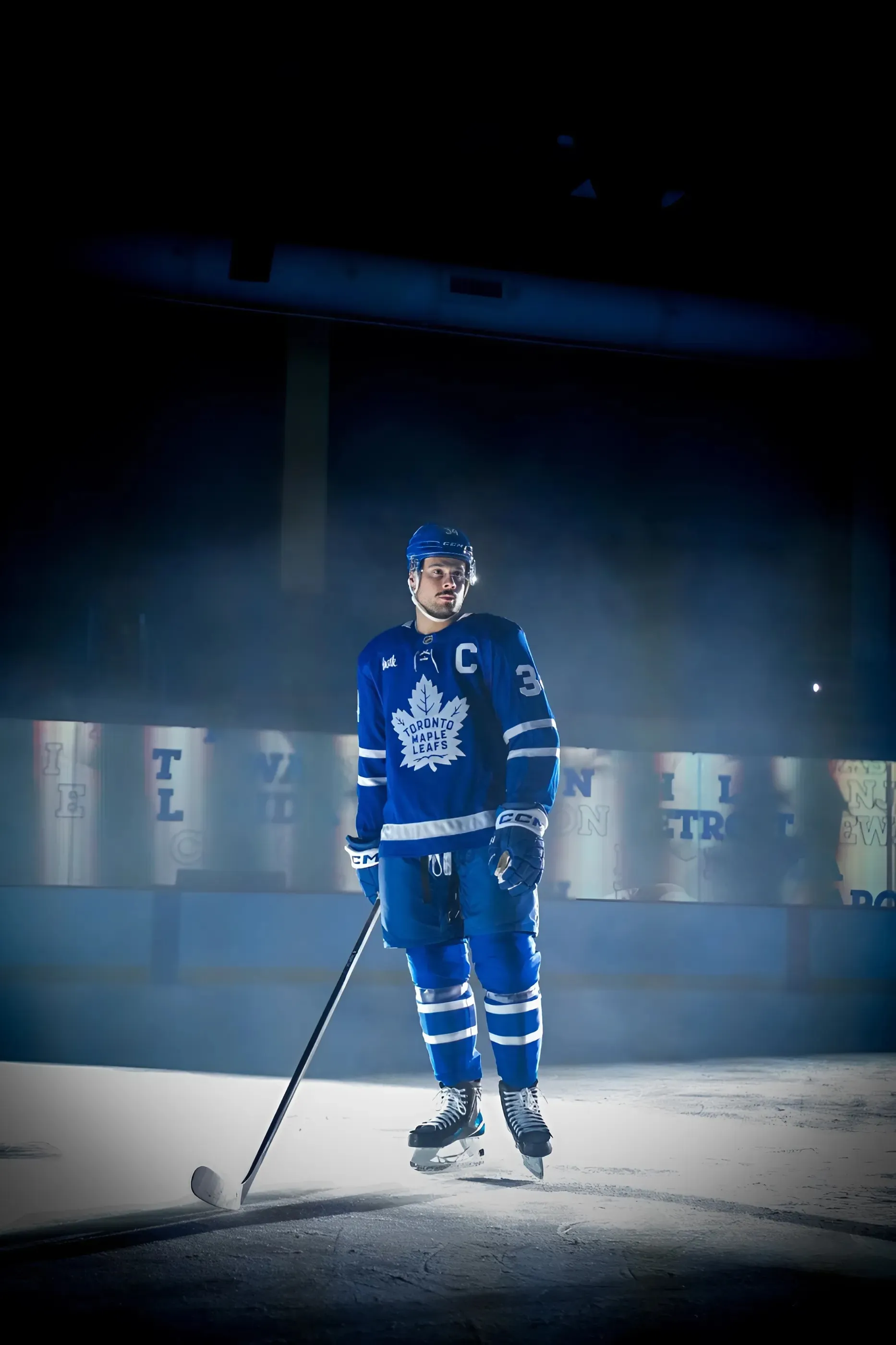 Auston Matthews' first photoshoot as the Leafs captain revealed and it's beautiful