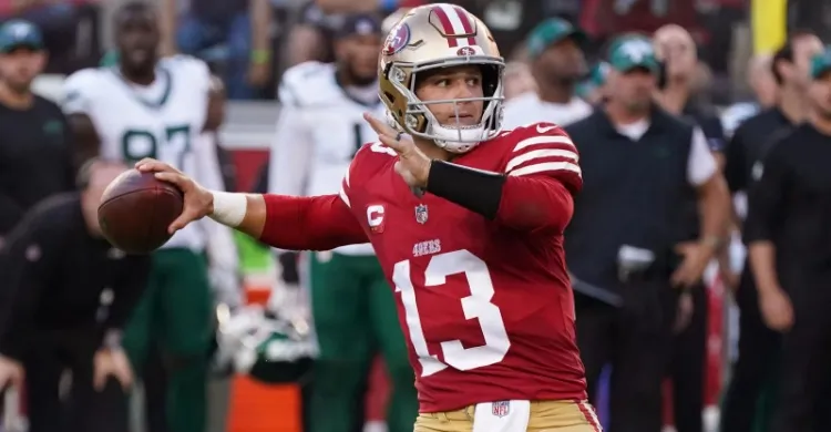 Kyle Shanahan praises 49ers QB Brock Purdy's mistake-free performance vs. Jets