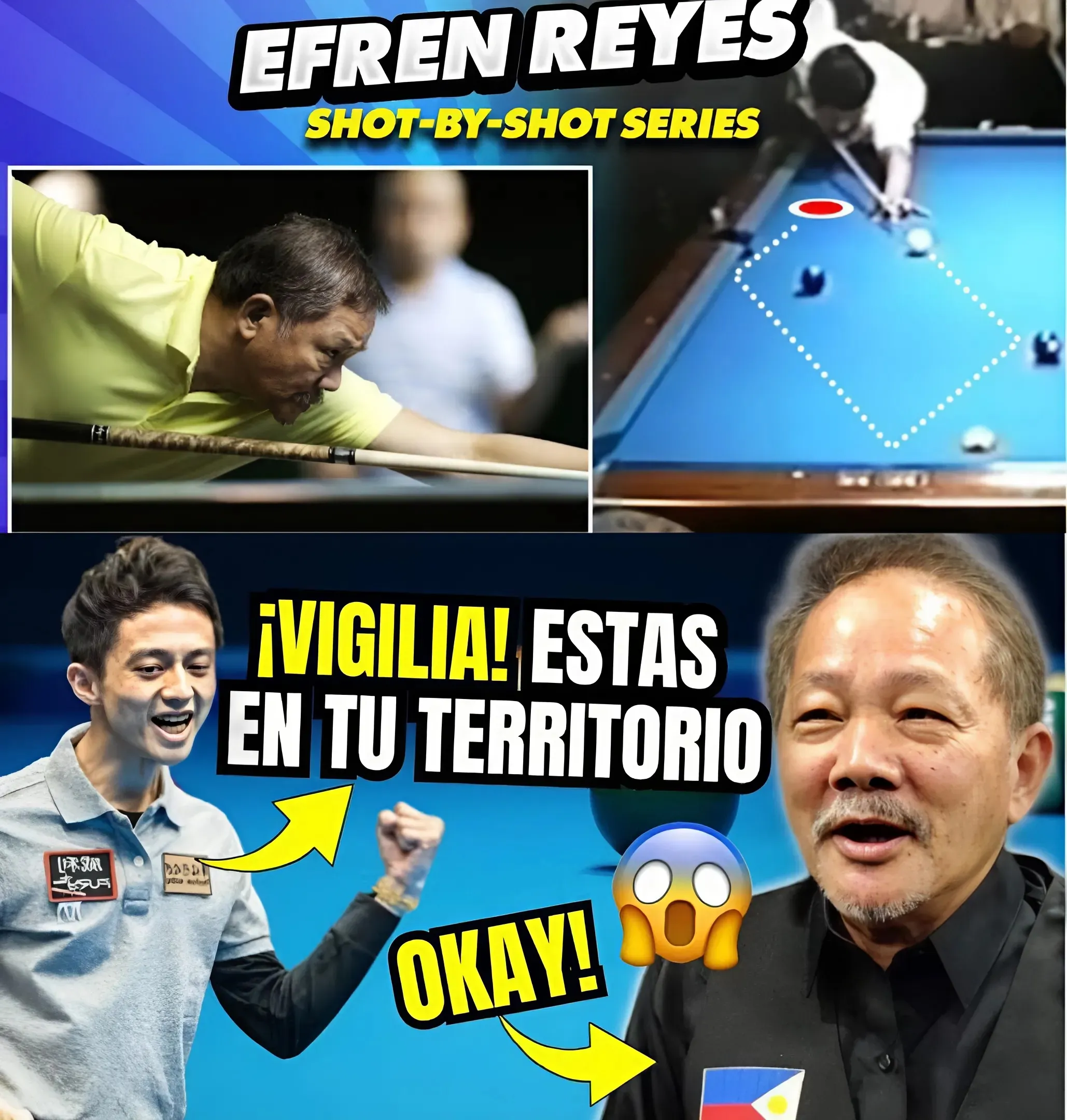 Confident Japanese Players Believe They Can Dominate EFREN REYES and His Team | Historic Match