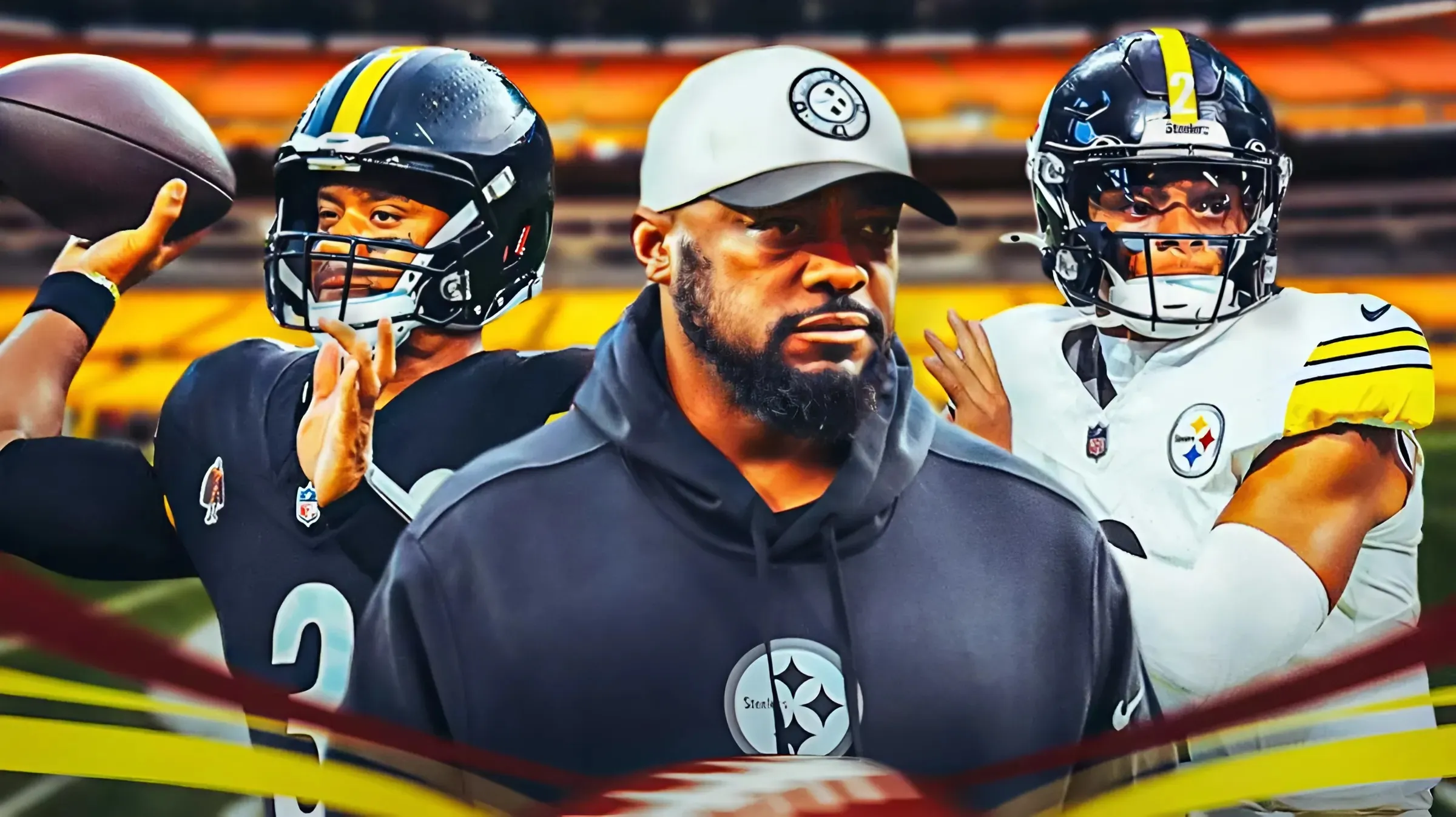 Steelers' Mike Tomlin breaks silence on big Justin Fields, Russell Wilson Week 2 decision