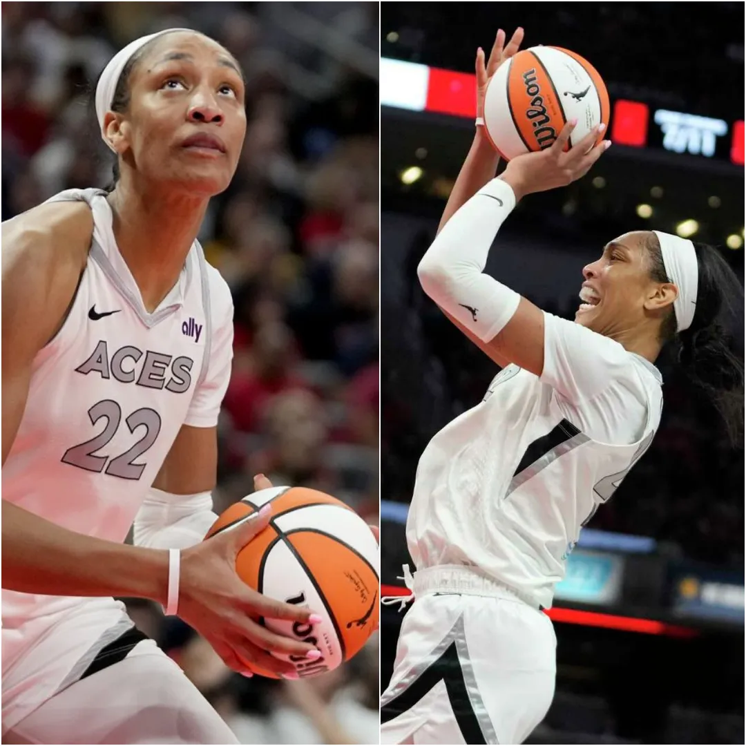 A'JA WILSON HAS BROKEN THE SINGLE-SEASON WNBA SCORING RECORD 🔥  941 points and counting for the two-time MVP 😤