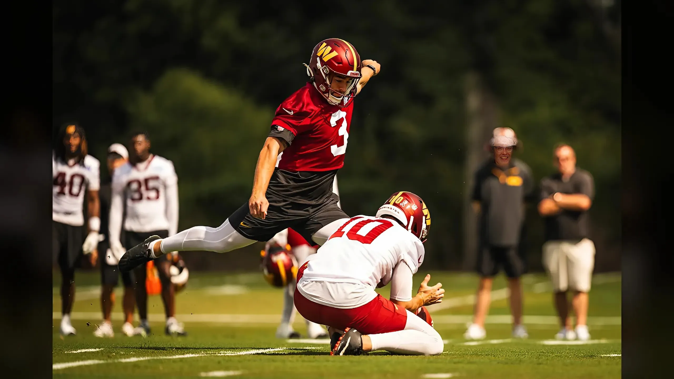 Commanders hope to find kicking consistency with Austin Seibert