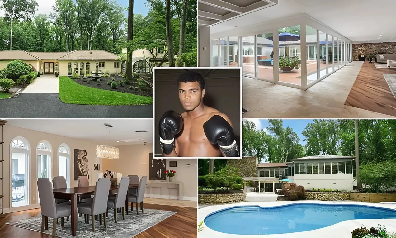 Inside Muhammad Ali's £2m house with boxing gym and statue of boxing legend