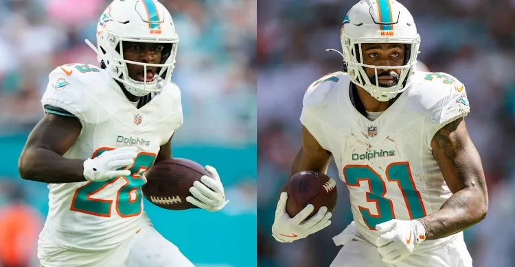 Miami Dolphins Injury Update: Raheem Mostert Out, De’Von Achane ‘game-time decision’ vs. Bills