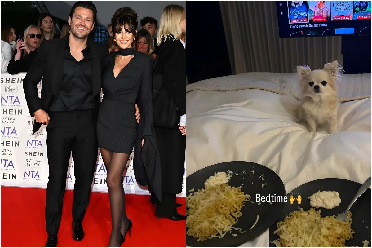 Michelle Keegan and Mark Wright show off bizarre post-NTAs dinner as they skip afterparty for bed liennhi