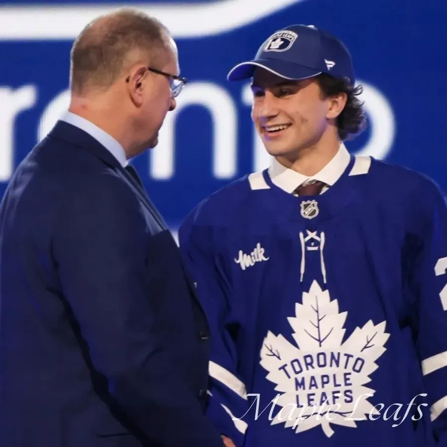 'Hopefully He'll Be Ok': Maple Leafs Prospect Ben Danford Leaves Rookie Practice With Apparent Injury