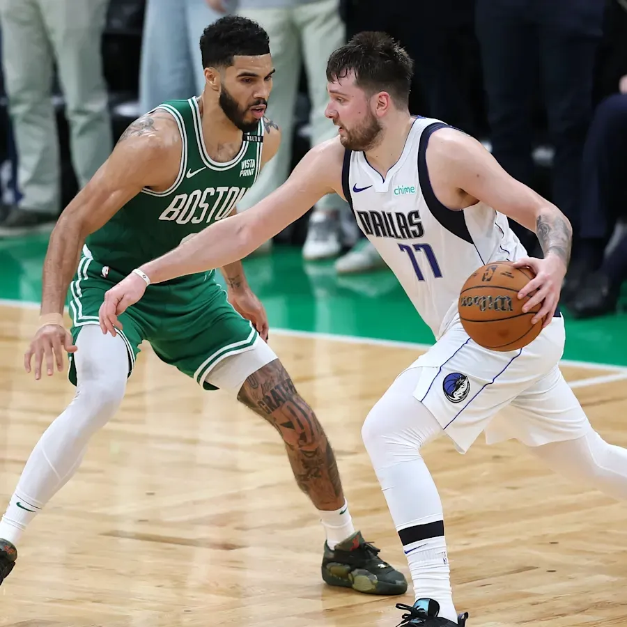 Mavericks are back in Celtics' crosshairs following fiery Jayson Tatum take