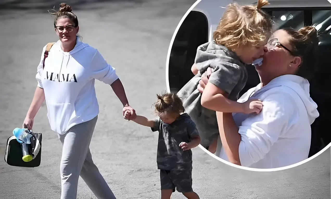 Brittany Cartwright kisses Cruz on the cheek after seeking full custody of her son she shares with estranged husband Jax Taylor