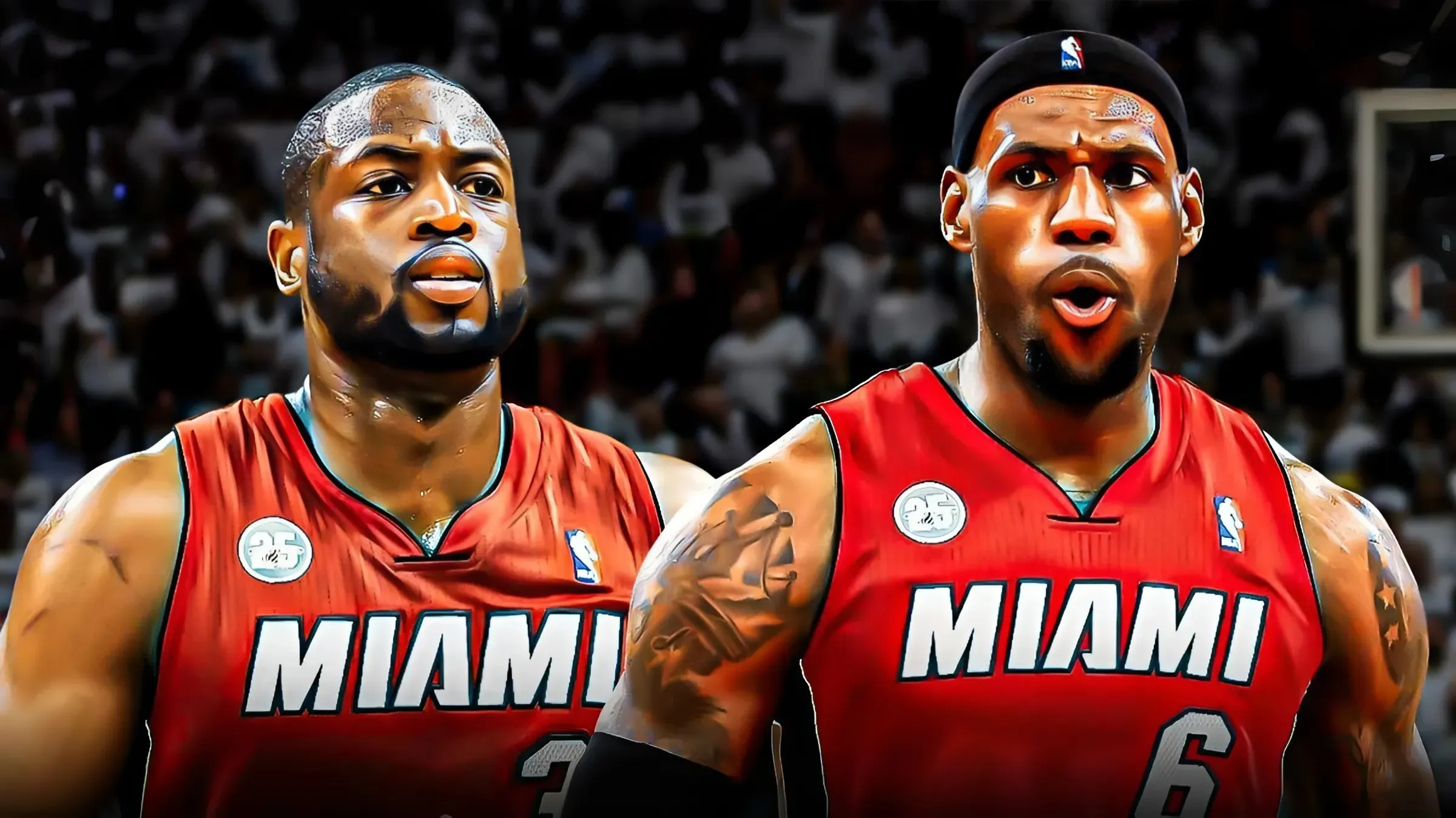 LeBron James reacts to Dwyane Wade statue announcement