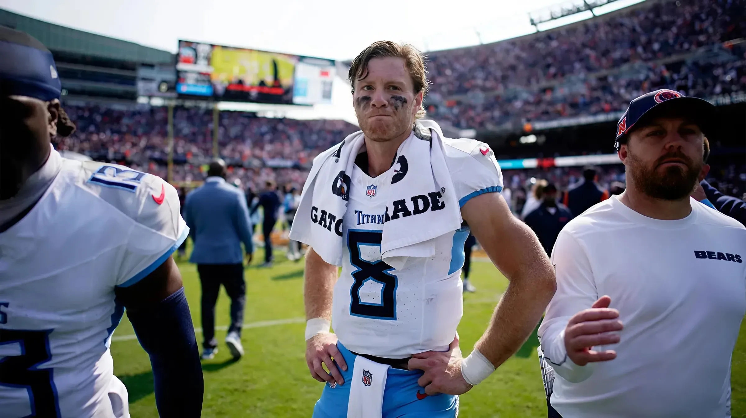 Titans QB Will Levis offers defiant take after Bears debacle