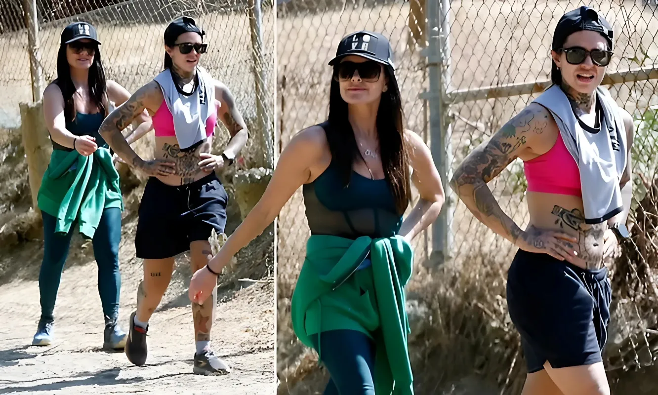 Kyle Richards and Morgan Wade enjoy hike together as rumors of lesbian romance continue on RHOBH - lulu