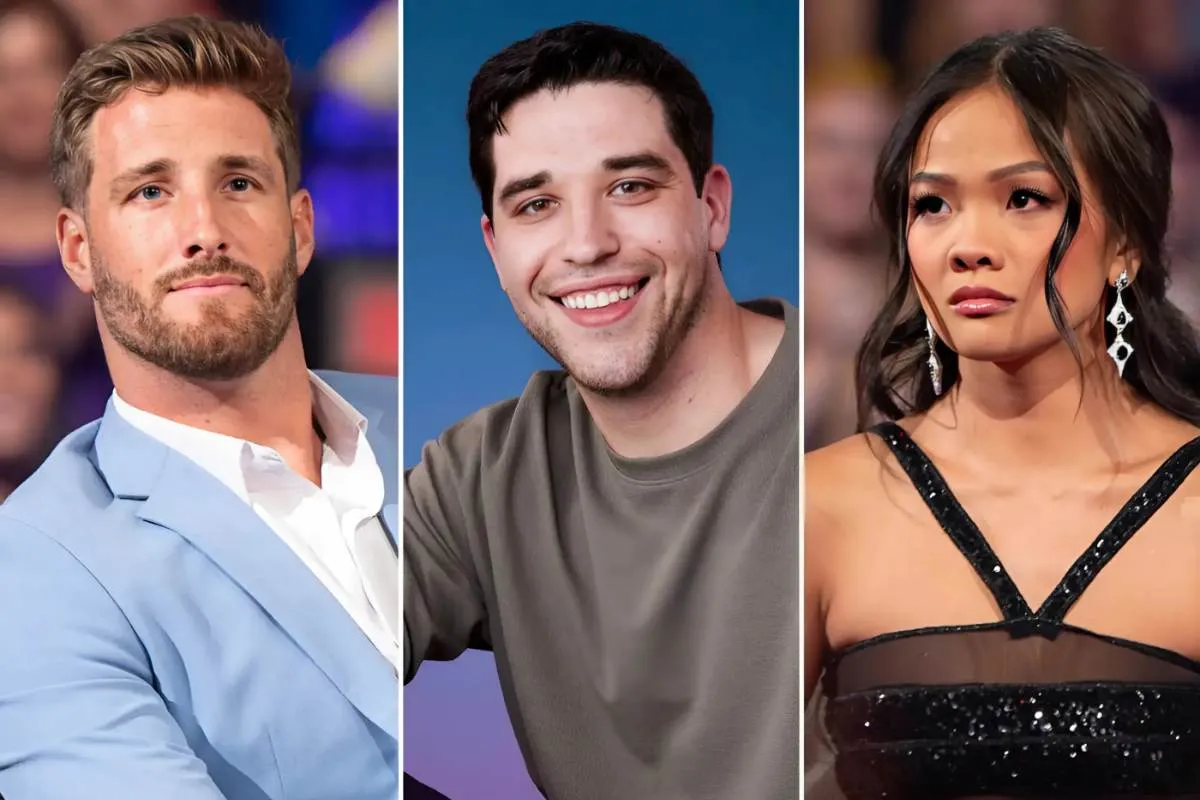 Bachelorette’s Sam McKinney Gives Devin Strader a Middle Finger After Video About Jenn Tran Split tram