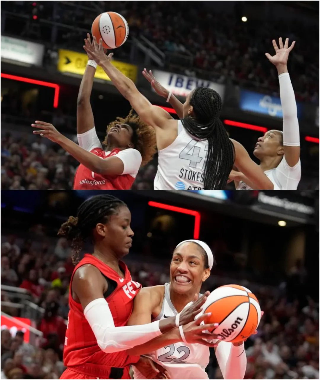 A'ja Wilson stats tonight: Aces superstar adds double-double in win over Fever