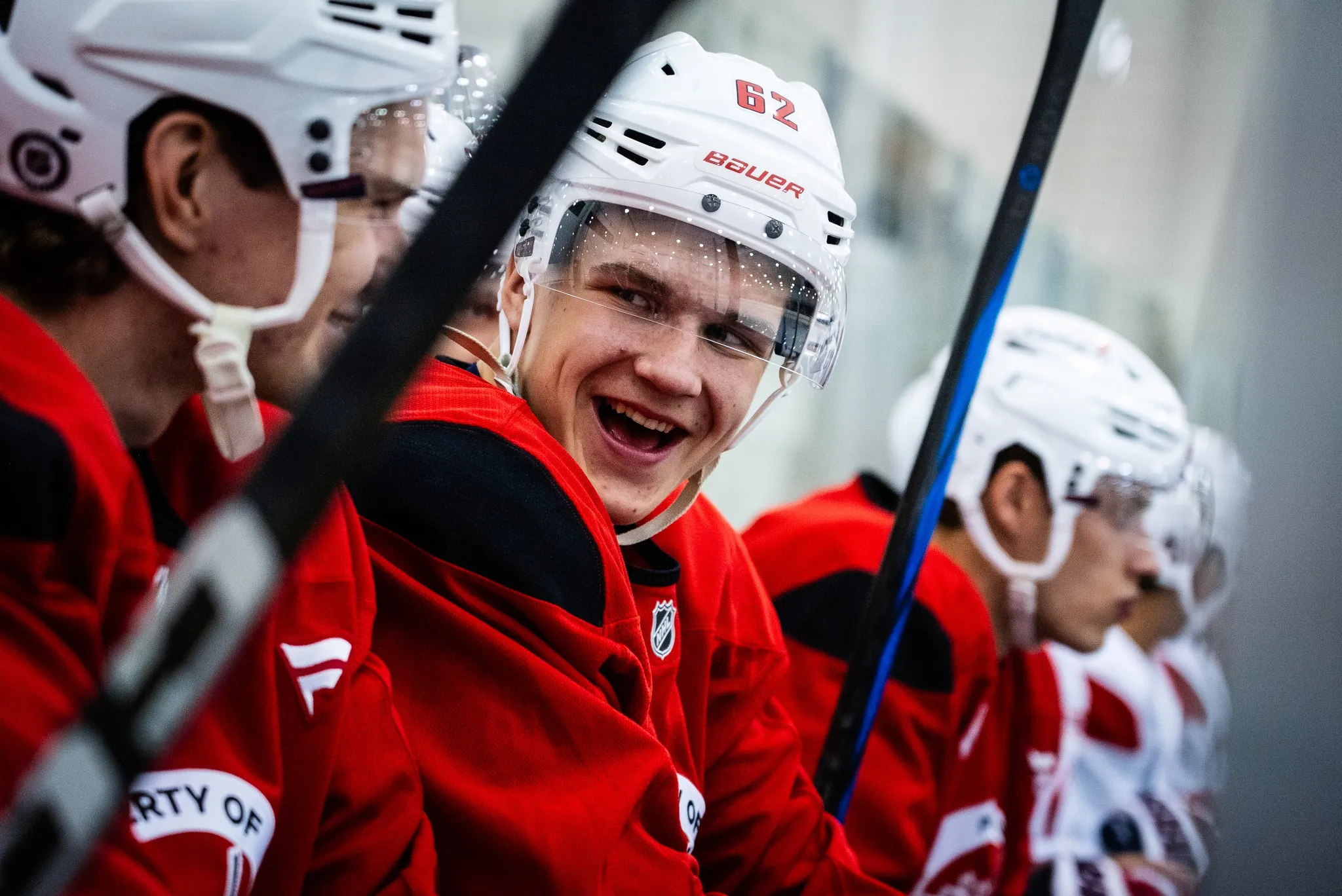 Eriks Mateiko, Ilya Protas stand out at Rookie Camp Day 1