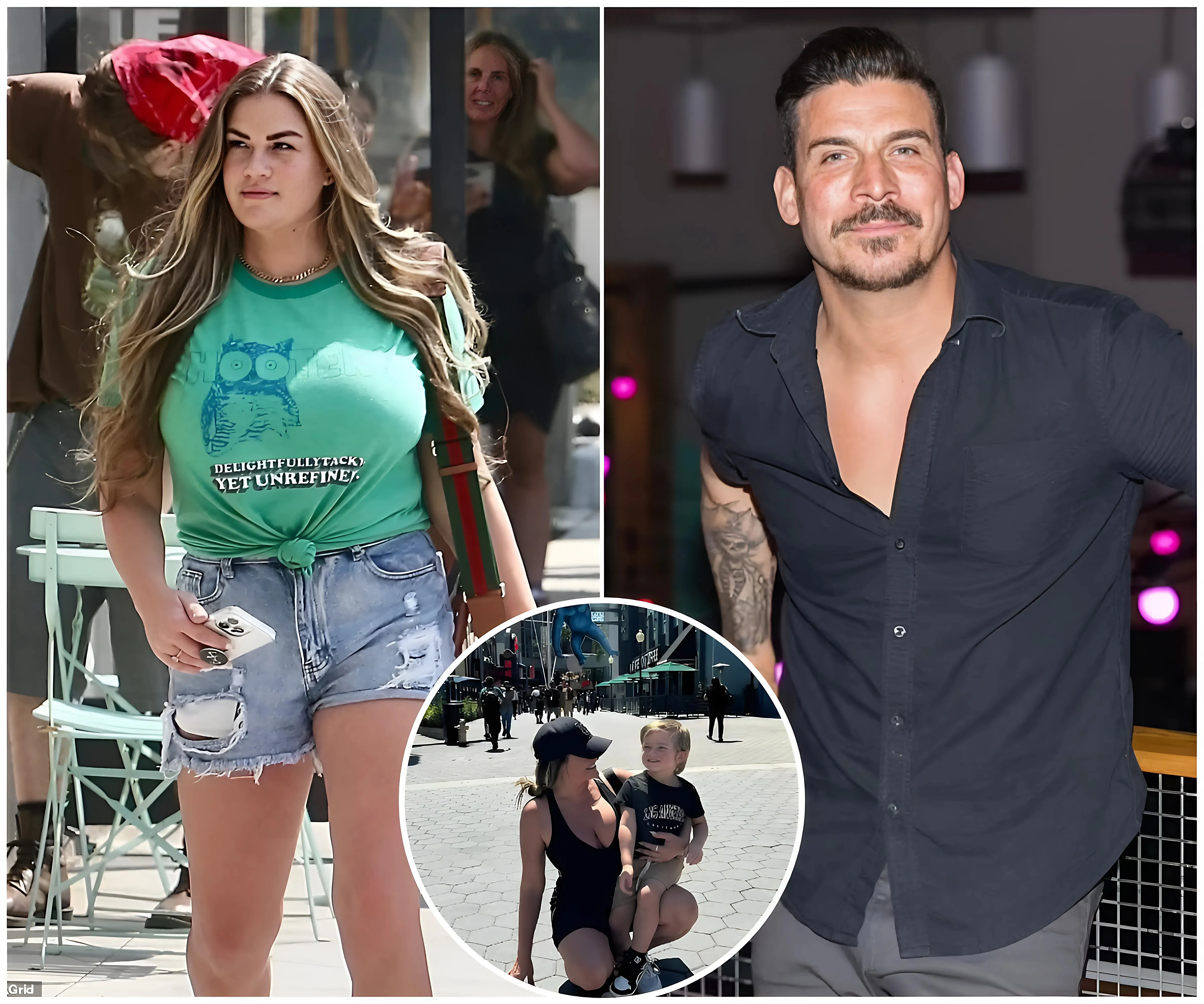 Brittany Cartwright rocks skimpy Daisy Dukes and Hooters t-shirt while out in West Hollywood... after filing for full custody of her son with Jax Taylor - suong