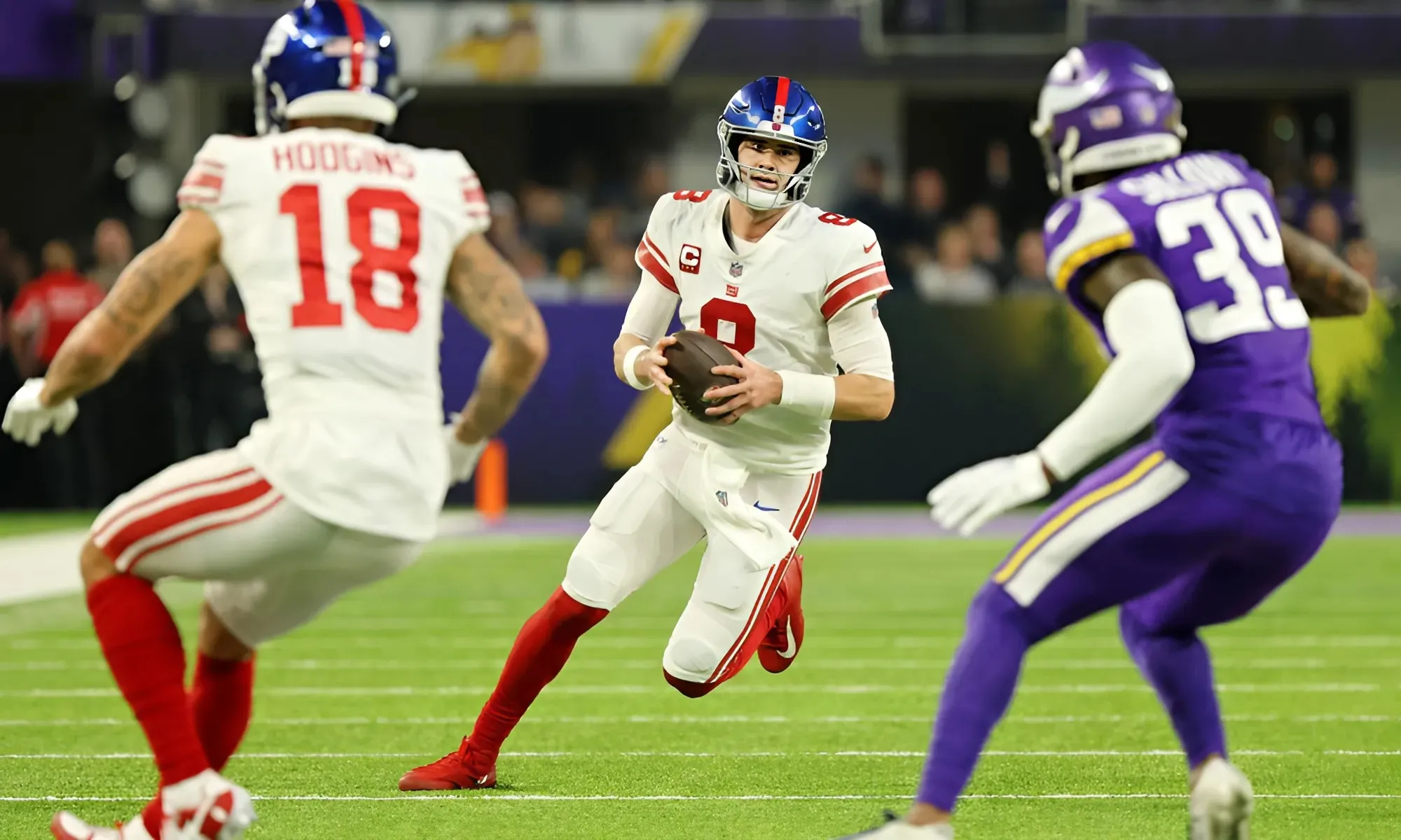 Kyle Rudolph: Daniel Jones' confidence 'looks completely destroyed'