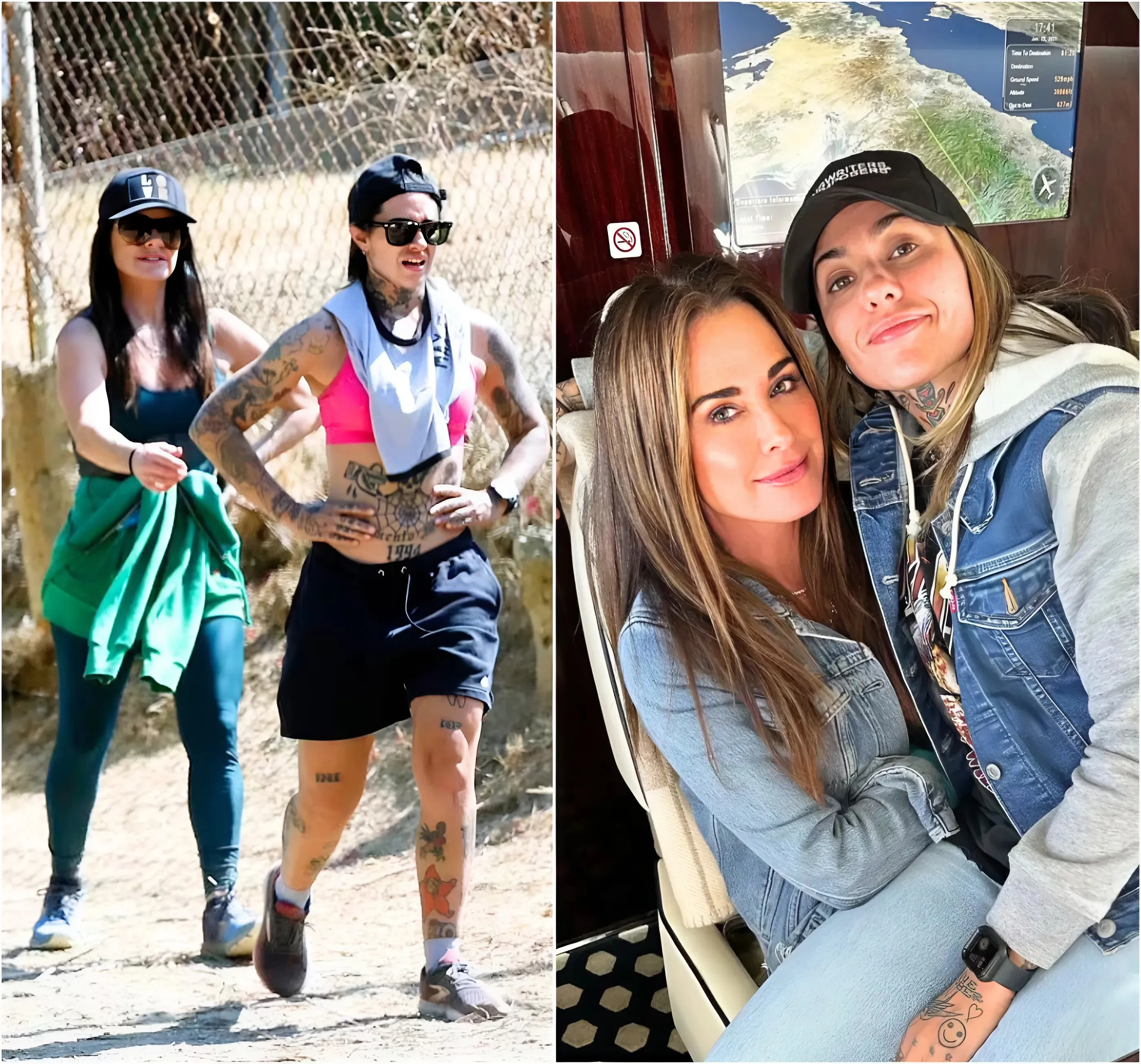 Kyle Richards and Morgan Wade enjoy hike together as rumors of lesbian romance continue on RHOBH