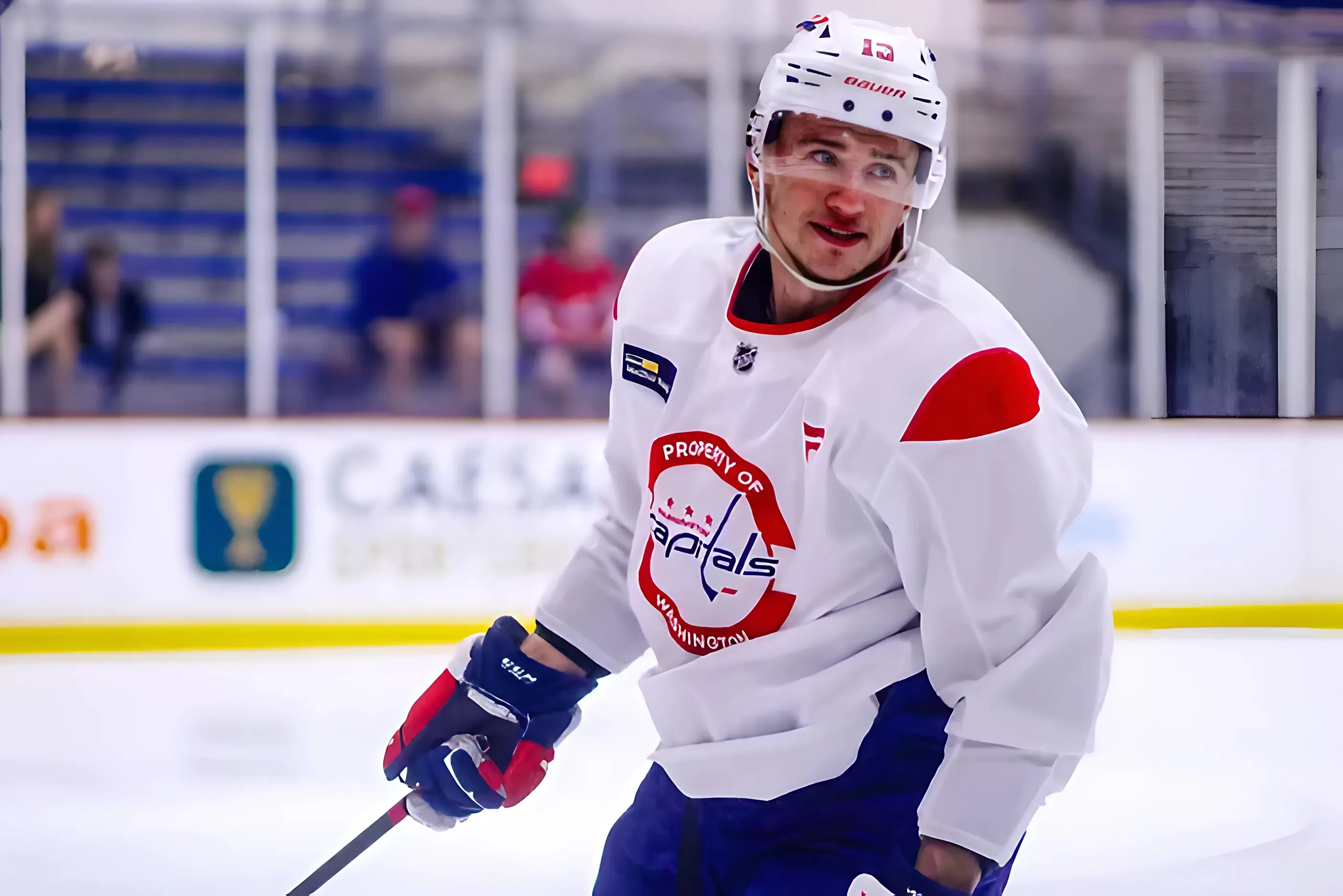 Jakub Vrana Thriving Alongside Veterans at Informal Skates: Is a Spot on the Capitals' Opening Night Roster in His Future? trucc